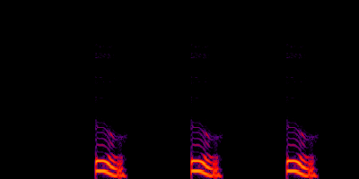 Reference spectrogram