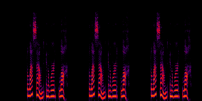 Reference spectrogram